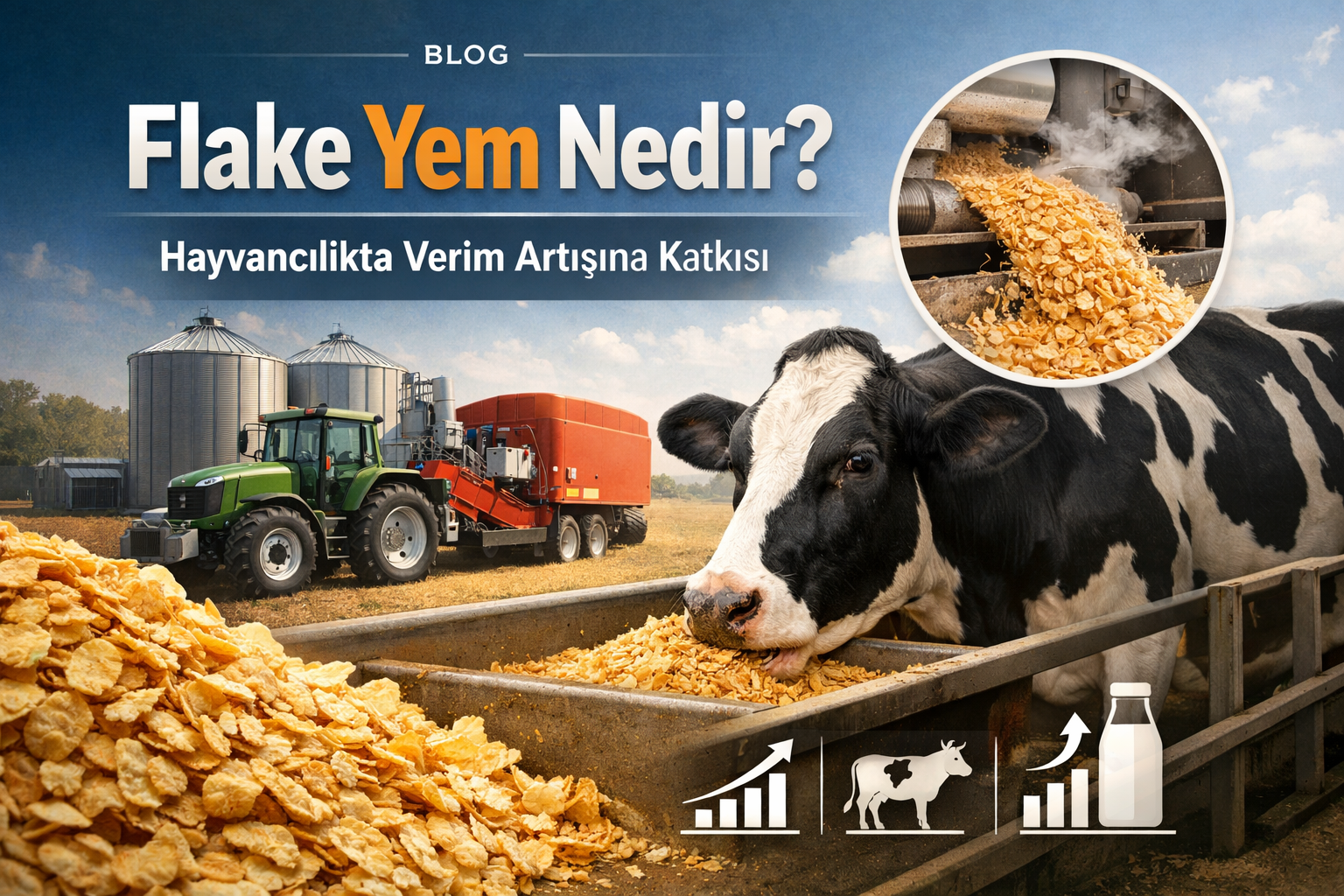 Flake Yem Nedir? Hayvancılıkta Verim Artışına Katkısı