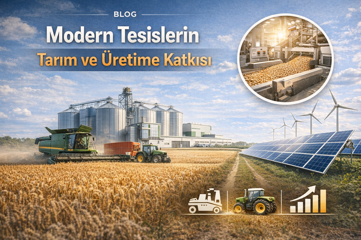 Modern Tesislerin Tarım ve Üretime Katkısı